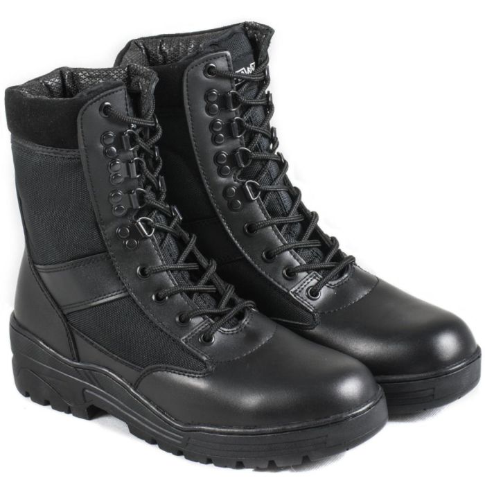 Black patrol boots hotsell