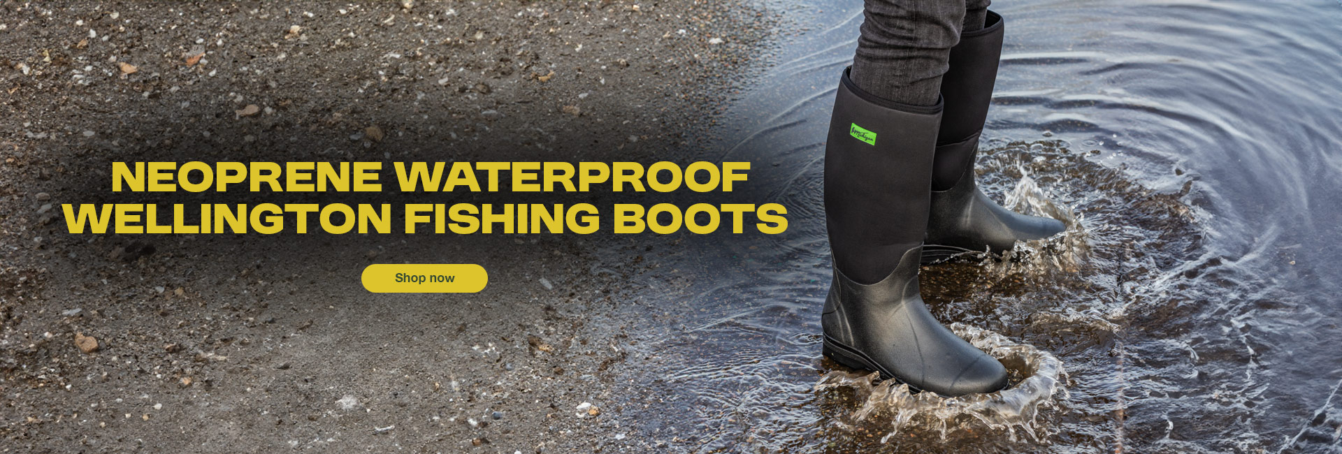 Michigan Neoprene Waterproof Wellington Fishing Boots Wellies